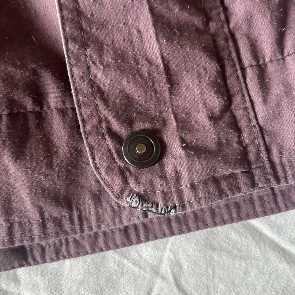 Vintage Lightweight Dusty Mauve Bomber Jacket - Picture 13 of 14
